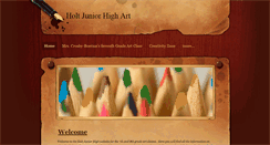 Desktop Screenshot of holtjrhighart.weebly.com