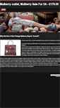 Mobile Screenshot of mulberrybagsoutlets.weebly.com
