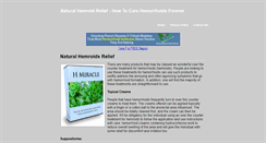 Desktop Screenshot of natural-hemroid-relief.weebly.com