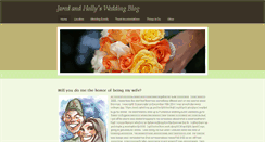 Desktop Screenshot of jaredandhollysweddingnews.weebly.com