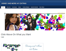 Tablet Screenshot of disneyandmore411extras.weebly.com