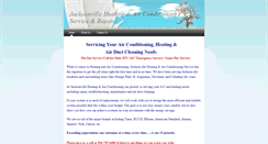 Desktop Screenshot of jaxheatingairconditioning.weebly.com
