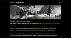 Desktop Screenshot of ghstghostclan.weebly.com