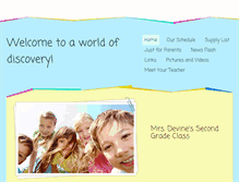 Tablet Screenshot of celestedevine.weebly.com