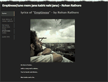 Tablet Screenshot of emptiness-rohanrathore.weebly.com