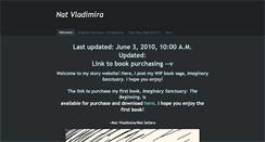 Desktop Screenshot of natvladimirabooks.weebly.com