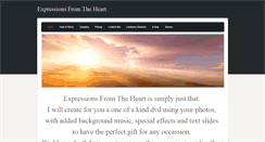 Desktop Screenshot of expressyourheart.weebly.com