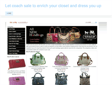 Tablet Screenshot of fake-coach-bagsale.weebly.com