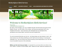 Tablet Screenshot of mothersphere.weebly.com