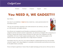 Tablet Screenshot of gadgetlanecomputertools.weebly.com