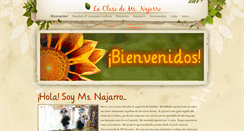 Desktop Screenshot of laclasedemsnajarro.weebly.com