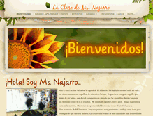 Tablet Screenshot of laclasedemsnajarro.weebly.com