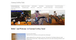 Desktop Screenshot of customcowboytack.weebly.com