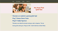 Desktop Screenshot of mrshousesclass.weebly.com