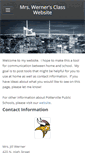 Mobile Screenshot of mrswernersclasswebsite.weebly.com