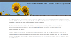 Desktop Screenshot of naturaldoctormom.weebly.com