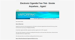 Desktop Screenshot of ecigarettefreetrial.weebly.com