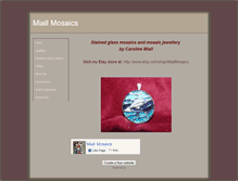 Tablet Screenshot of miallmosaics.weebly.com