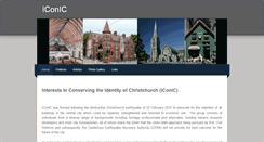 Desktop Screenshot of iconicchristchurch.weebly.com