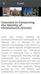 Mobile Screenshot of iconicchristchurch.weebly.com
