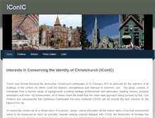Tablet Screenshot of iconicchristchurch.weebly.com