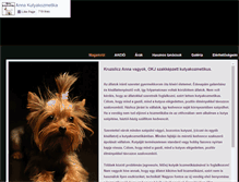 Tablet Screenshot of kutyakozmetika.weebly.com