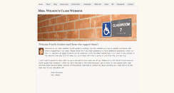 Desktop Screenshot of mrswilson.weebly.com