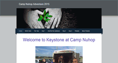 Desktop Screenshot of campnuhopadventure.weebly.com