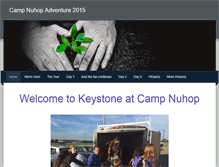 Tablet Screenshot of campnuhopadventure.weebly.com