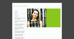 Desktop Screenshot of productsforwomenmq.weebly.com