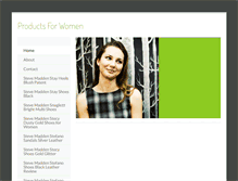 Tablet Screenshot of productsforwomenmq.weebly.com
