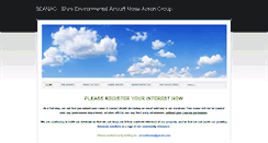Desktop Screenshot of aircraftnoise.weebly.com