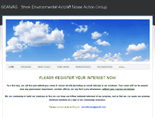 Tablet Screenshot of aircraftnoise.weebly.com