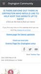 Mobile Screenshot of orpingtoncommunity.weebly.com