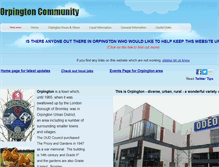 Tablet Screenshot of orpingtoncommunity.weebly.com