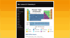 Desktop Screenshot of lemon-cpchemistrya.weebly.com