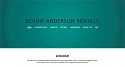 Desktop Screenshot of bernieandersonrentals.weebly.com