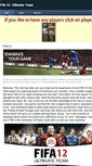 Mobile Screenshot of fifa11-ultimate-team-ea.weebly.com