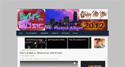 Desktop Screenshot of mrmusicsalbum.weebly.com