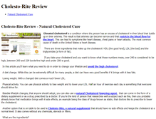 Tablet Screenshot of cholestro-rite-review.weebly.com