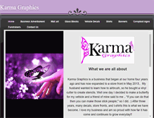 Tablet Screenshot of karmagraphics.weebly.com