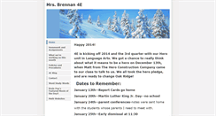 Desktop Screenshot of mrsbrennan4e.weebly.com