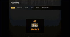 Desktop Screenshot of ajspeaks.weebly.com