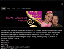 Tablet Screenshot of calpardesigns.weebly.com