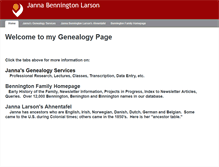 Tablet Screenshot of jannalarson.weebly.com