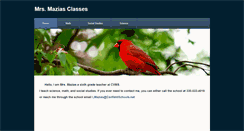 Desktop Screenshot of canfieldmazias.weebly.com