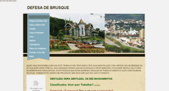 Desktop Screenshot of defesadebrusque.weebly.com