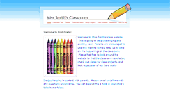Desktop Screenshot of misssmithsclassroom.weebly.com