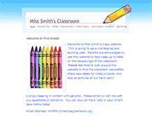 Tablet Screenshot of misssmithsclassroom.weebly.com