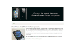 Desktop Screenshot of iphonefour.weebly.com